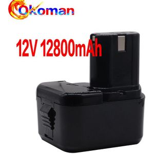 12800Mah 12V 4.8Ah Batterij Voor Hitachi EB1214S 12V EB1220BL EB1212S WR12DMR CD4D DH15DV C5D, ds 12DVF3