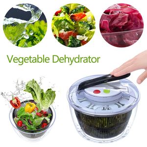 Plantaardige Dehydrator Multifunctionele Salade Droger Groente Fruit Afvoer Dehydrator Mand Schudden Water Mand Keuken Tool