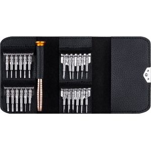 25 In 1 Precision Torx Schroevendraaier Cell Telefoon Portemonnee Reparatie Tool Kit Voor Mobiele Telefoon Mobiele Telefoon Elektronica Pc