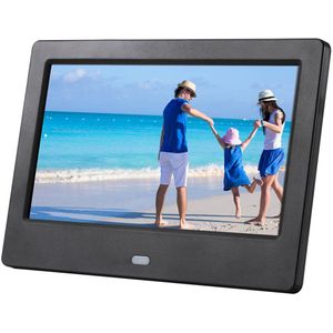 7 Inch Scherm Led Backlight Hd Digitale Fotolijst Elektronisch Fotoalbum Muziek Film Volwaardige Goede