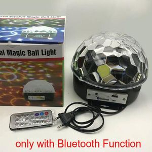 Bluetooth led DJ Disco Licht Geluid Controle Podium Verlichting RGB Magic Crystal Ball Lamp Projector effect Lamp Light Christmas Party