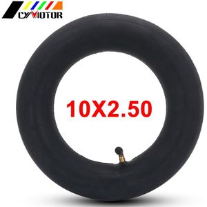 10x2.5/10x2.50 past Elektrische Scooter 10x2.5 Binnenband met een Gebogen Klep Voor gas Elektrische Scooters E-bike