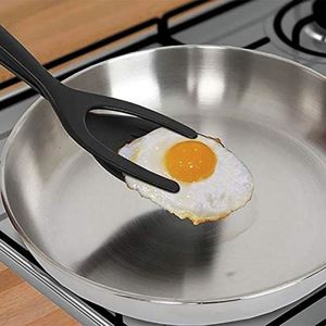 Creatieve Ei Pie Servers + Pincet 2IN1 Flip Perfecte Pannenkoek Maken Nuttig Bakken Koken Schop Turner Home Kitchen Tool