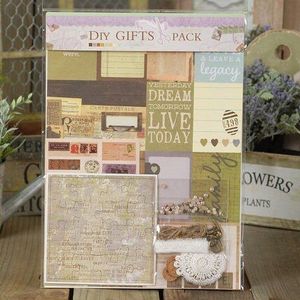 A4 Vintage Decoratieve Papers Planner Journal Deco Pack Reizen Scrapbooking Benodigdheden