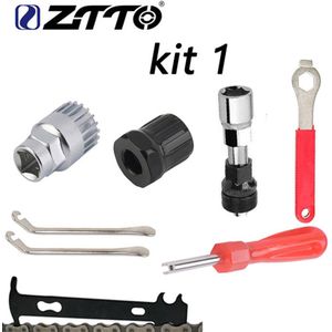 Ztto Fiets Reparatie Tool Kit Cassette Remover Socket Bottom Beugel Verwijderen Socket Tool Chain Cutter Crank Verwijderen Tool
