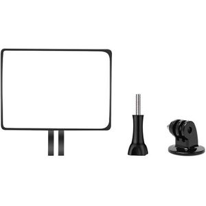 Selfie Vlog Spiegel Voor Gopro Hero 8 Vlogging Flip Screen Koude Shoe Mount Voor Go Pro 7 6 5 Yi mijia Sjcam Accessoires