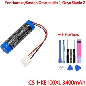 Bluetooth Speaker Batterij CS-HKE100XL Voor Harman/Kardon Onyx Studio 2 Onyx Studio 1 Batterijen LI11B001F Akku 3.7V 3400mah