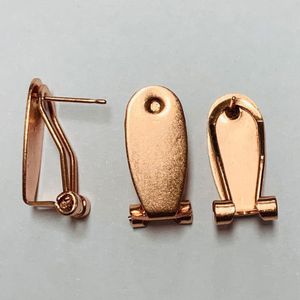 URORU Vingernagel Earring Berichten, goud Zilver Sieraden Bevindingen Accessoires 20 stuks/partij, AM TAIDIAN