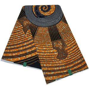 Mode Afrikaanse Stof Wax Print Wax Polyester Stof Ankara Batik Ademende Stof