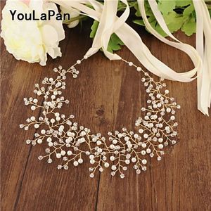 YouLaPan SH55-G luxe bruidsmeisje jurk riem trouwjurken voor bruid satijnen sjerpen organza sash riem goud vrouwen riem