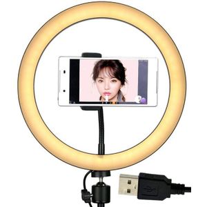 8/10/12 Inch Usb Charger Selfie Ring Light Flash Led Camera Telefoon Fotografie Enhancing Fotografie Voor Smartphone Studio