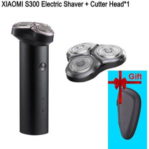 Xiaomi Mijia Elektrische Scheerapparaat S300 Draagbare Flex Scheermes 3 Hoofd Droog Nat Baard Trimmer Oplaadbare Wasbaar 3D Hoofd Baard Trimmer