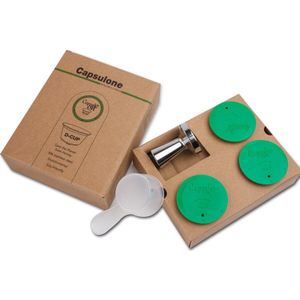 Capsulone/Rvs Metalen Capsule Pod Compatibel Met Dolce Gusto Machine Hervulbare Herbruikbare Capsule En Sabotage
