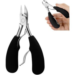 Roestvrij Staal Manicure Professionele Tool Teen Vinger Nail Art Nagelknipper Cutter Teennagel Schaar Dubbele Lente