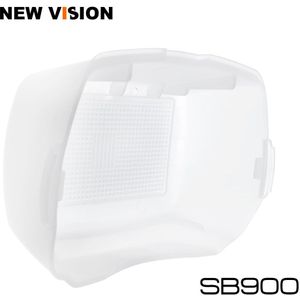 Flash Bounce Licht Diffuser Dome Voor Nikon SB900 Voor Canon 580EX