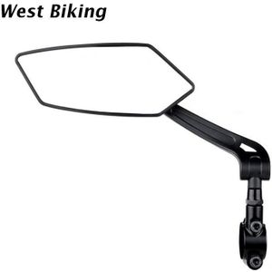 1 Set of Bike Mirror 360 Degree Rotatable Cycling Rear View Mirrors Bicycle Handlebar Rearview Mirror MTB Safe Mirror