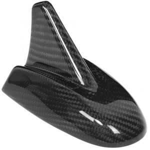 Auto Dak Shark Fin Antenne Cover Trim Fit Voor Maserati Quattroporte/Ghibli Droge carbon Fiber Car Styling