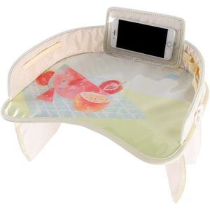 Auto Baby Box Waterdichte Tafel Autostoel Lade Opslag Kinderspeelgoed Baby Stand Kinderen Eettafel Drankje Tafel