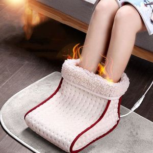 5 Modi Warmte Instellingen Gezellig Verwarmde Plug-Type Elektrische Warme Voet Warmer Wasbare Warmte Kussen Thermische Voet Warmer Eu/Us Plug