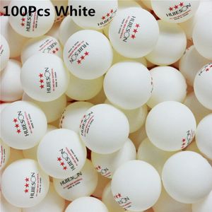 Huieson 30 50 100 Pcs Engels Materiaal Tafeltennis Ballen 3 Ster 40Mm + 2.8G Wit Oranje ping Pong Ballen Abs Training Ballen