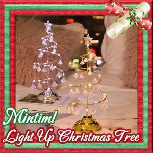 Mintiml Licht Up Kerstboom Led Tafellamp Xmas Decor Ornament