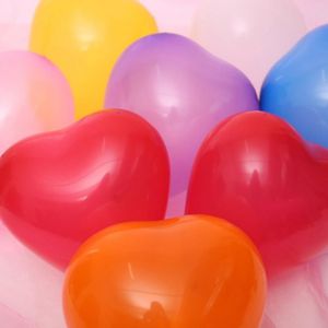 200 Stks/partij Hart Latex Ballonnen Voor Party Decoraties Volwassenen Kids Baby Shower Birthday Party Wedding Decorations