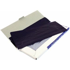 1 Pak Dunne Type Lange-Houdbaarheid 38 K Dubbelzijdig Blauw Carbon Papier voor School & kantoor & Schrijven