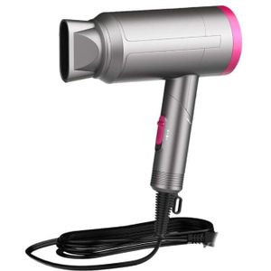 Professionele Salon Föhn 2 in 1 Mini opvouwbare föhn draagbare netto rode hamer föhn hotel home reizen föhn