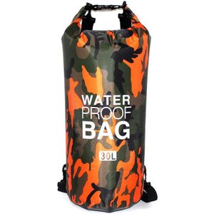 Outdoor Camouflage Polyester Waterdichte Emmer Zak Waterdichte Draagbare Rafting Duiken Dry Bag Praktische Rivier Trekking Tas
