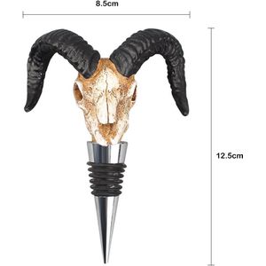Hergebruik Saver Cover Sealer Plug Dier Schedel Rode Schudden Schaal Bier Drinken Partijen Wijn Flessenstop Keuken Gadgets
