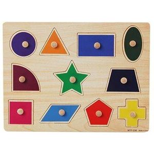 Houten 3D Puzzel Aantal Brief Puzzels Educatief Developmental Peuter Kids Learning Training Speelgoed Jigsaw Houten Speelgoed A20