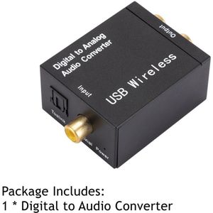 Pzzpss Bluetooth Digitale Audio Analoog Converter Adapter Versterker Decoder Glasvezel Coaxiale Signaal Naar Analoog Dac Spdif