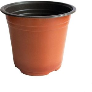 10 Stks/partij Bloempot Plastic Plant Potten Desktop Ingemaakte Groene Home Plant Vegetatie Zachte Tuin Bloempot Tuin Kwekerij Te D8U9