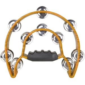 Tamboerijn Percussie Muziekinstrumenten Hand Bell Voor Party Compact Half Moon Drum Tamboerijn