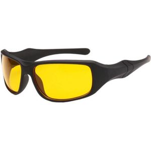 Zxtree Nachtzicht Bril Anti Glare Bril Voor Veiligheid Zonnebril Mannen Driver Geel Lens Nachtzicht Unisex Bril Y1