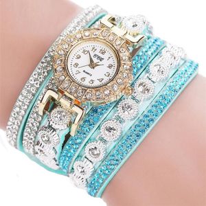 CCQ Armband Horloges Casual Analoge Quartz Vrouwen Strass Horloge Armband Horloge Relogio Feminino Klok # W