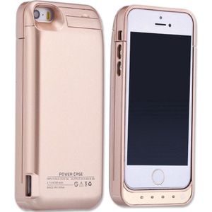 Leioua Batterij Case 4200 Mah Cover Case Laadstroom Externe Draagbare Power Bank Met Houder Voor Iphone 5 5c 5 S Se