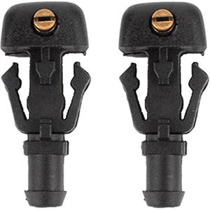 1 Paar Auto Voorruit Washer Water Nozzle Voor Ford F-150 2004 3W7Z17603AA 4F9Z17603AA FC4Z17603B