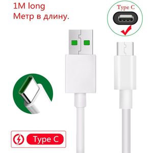 Voor Samsung S20 Fe A51 Google Pixel 4a 5G Snelle Usb Charger Adapter 5A Vooc Super Type C Lading kabel Oppo Reno4 F Realme 6 7 X50