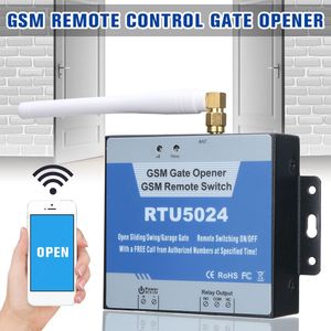 RTU5024 Gsm Gate Opener Relais Draadloze Afstandsbediening Deur Access Switch Gratis Call 850/900/1800/1900mhz