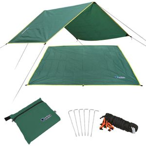 4-6 Personen Ultralight Multifunctionele Waterdichte Camping Mat Tent Tarp Voetafdruk Grond Mat Voor Outdoor Camping Wandelen Picknick