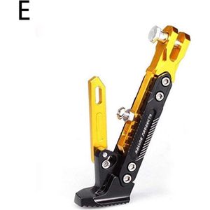 Verstelbare Cnc Metalen Motorfiets Voet Beugel Kick Side Beugel Duurzaam Corrosiebestendig Beugel Motorfiets Bike Side Stand