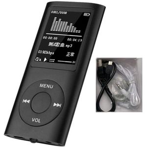 MP4 Muziekspeler Hifi MP3 Speler Digitale Lcd-scherm Voice Opname Fm Radio Recorder Speler Kaartlezer