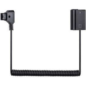 Power Adapter Kabel NP-FW50 Dummy Batterij D-Tap Connector Adapter Voor Sony A7 A6500 A5100 A3000 NEX5 Serie