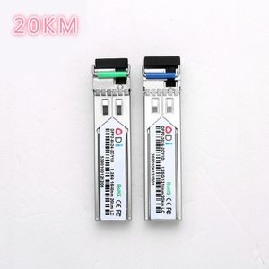 Lc Sfp Glasvezel Module 1.25G Lc 10/20/60/80/100Km 1310/1490/1550nm Single Fiber Sfp Optische Compatibel Met Mikrotik Cisco