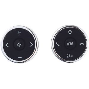 Universele Auto Stuurwiel Afstandsbediening Panel 10 Toetsen Muziek Draadloze Dvd Gps Navigatie Radio Knoppen
