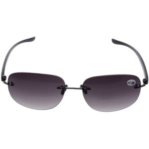 Outdoor Randloze Vissen Bifocale Leesbril Zonnebril Lezers + 1.0 + 1.5 + 2.0 + 2.5 + 3.0 + 3.5