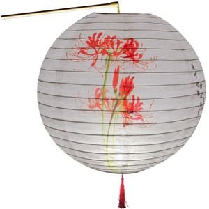 30Cm Ronde Papieren Lantaarn Lampenkap Chinese Stijl Licht Restaurant Home Decor U90A