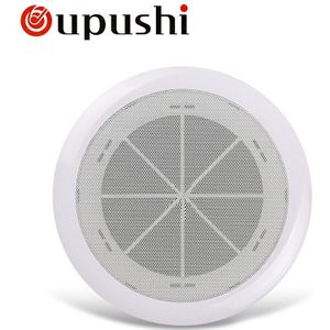 Oupushi ABS Kerst Muziek Speaker 4.5 Inch 6.5 Inch In-Plafond Luidspreker 10 W Muur Dak Luidspreker Met PA versterker Voor Promotio