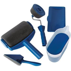 8Pcs Versieren Schilderen Roller Borstel Set Verf Runner Roller Kit Muur Versieren Diy Handvat Schilderen Gereedschap Rollers